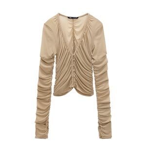 ZARA MESH TOP